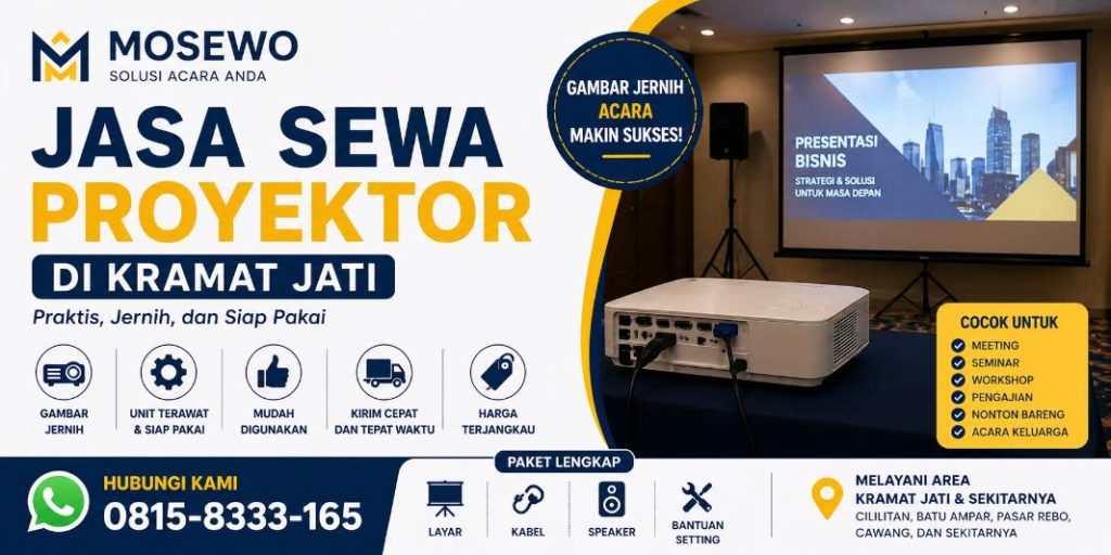 Jasa sewa proyektor di Kramat Jati