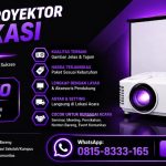 rental proyektor di bekasi mosewo