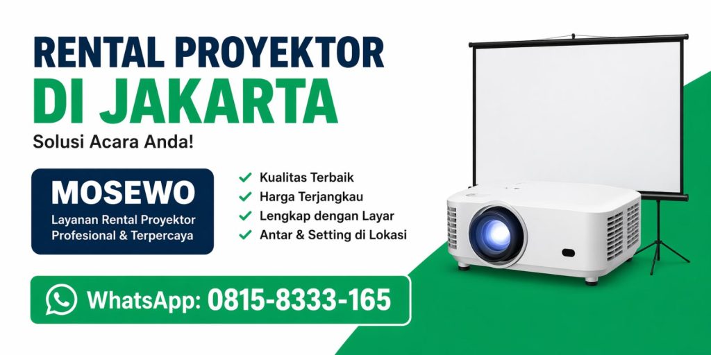 rental proyektor di jakarta mosewo