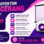 rental proyektor di tangerang mosewo
