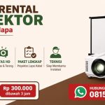 sewa proyektor di pondok kelapa mosewo