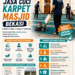 Jasa Cuci Karpet Masjid di Bekasi mosewo