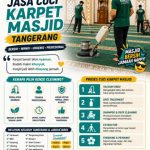 Jasa Cuci Karpet Masjid di Tangerang mosewo